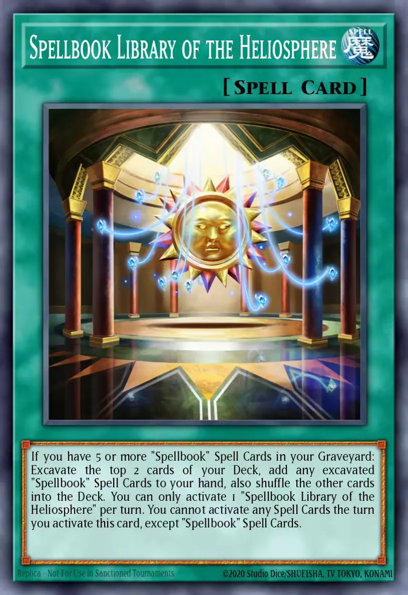 Spellbook Library of the Heliosphere