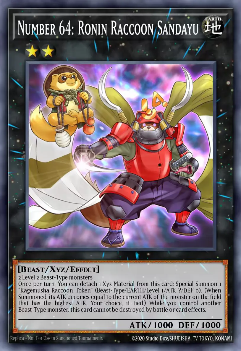 Number 64: Ronin Raccoon Sandayu