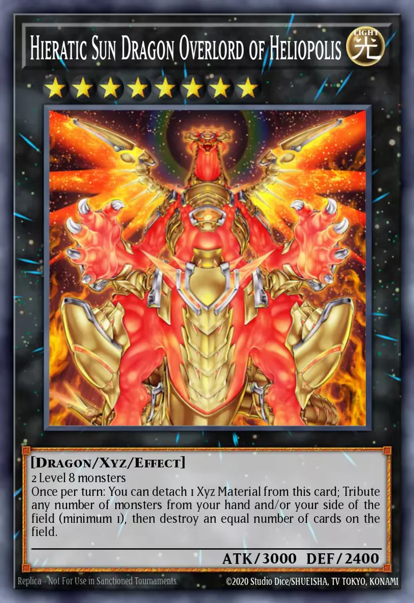 Hieratic Sun Dragon Overlord of Heliopolis