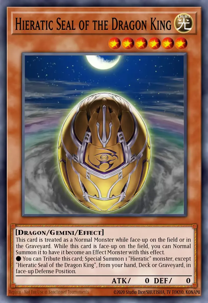 Hieratic Seal of the Dragon King