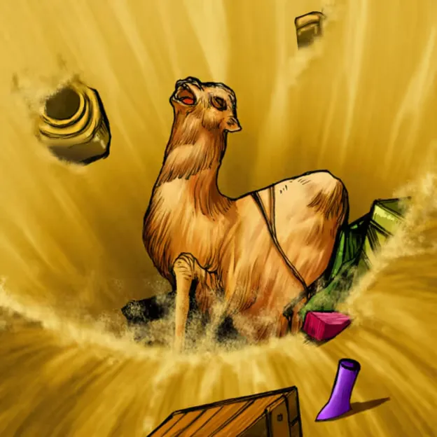 Bottomless Shifting Sand